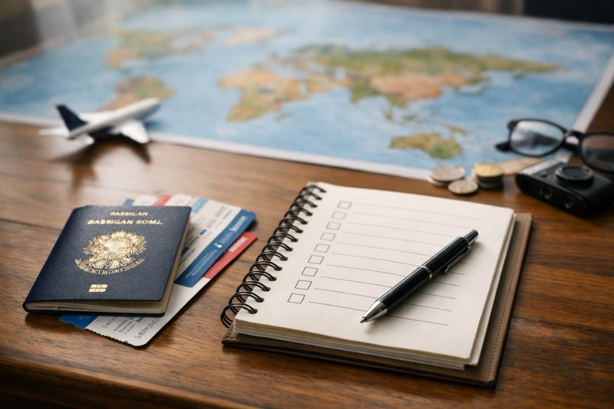 Checklist de documentos antes de comprar a passagem