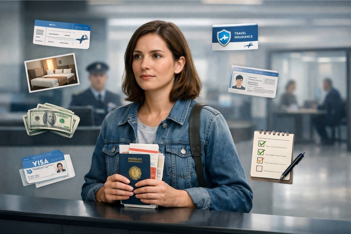 O que acontece se você for barrado na imigração em uma viagem internacional